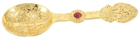 Supvox Runder Camping-löffel Für Tee Und Kaffee Robustes Vielseitig Einsetzbar Für Outdoor Und Küche Praktisches Design