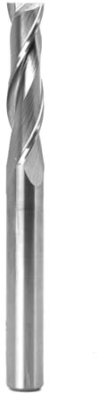 1pc 2 Flöten Hartmetall Schaftfräser Wolframstahl Cutter CNC Fräser Fräser for Holzfräser 8mm Schaft
