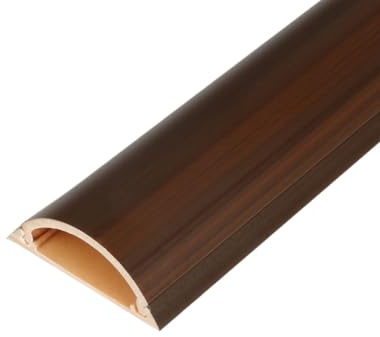 Cooalinar Canaline Passacavi da Muro Esterno,Canalina Passacavi Calpestabile,Canalina Passacavi Pavimento,Passacavo A Pavimento,Canaline per Cavi Elettrici,Materiale in PVC,per Uso Esterno