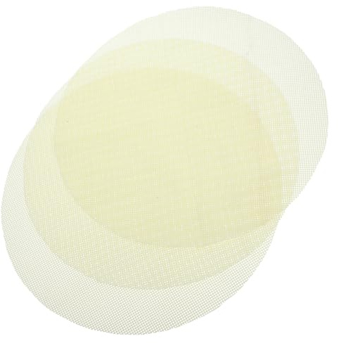 CHICAMPERA Tappetini in Silicone e Cottura a Vapore di Alimenti 3 Pezzi per Vaporiera Antiaderenti e Resistenti All’usura per Cucina