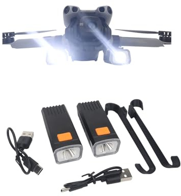 High-Brightness Drone LED Night Flight Lights for DJI Mini 5 Pro, Rechargeable Night Navigation Lighting Spotlight Searchlight Compatible with DJI Mini 5 Pro Drone Accessories