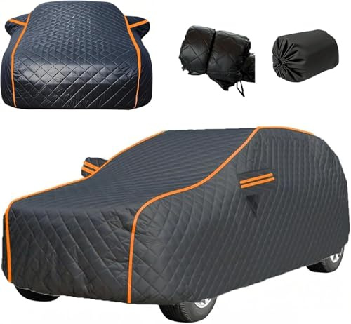 Autogarage Abdeckung Für Mercedes A-Klasse W176 2012-2018, Autoplane Wasserdicht, Autoplane, Abdeckplane Auto, Autoabdeckung Outdoor, 4-Lagige Dicke Baumwolle, Groß, Atmungsaktiv Cb1177