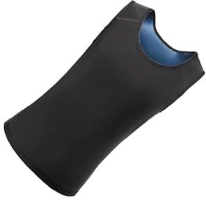 rongweiwang Svettframkallande shapewear-väst som fångar värme för effektiv magträning och midjeträning. Kompressionsväst som stoppas in i mitten och ger lätt stöd för musklerna för att forma