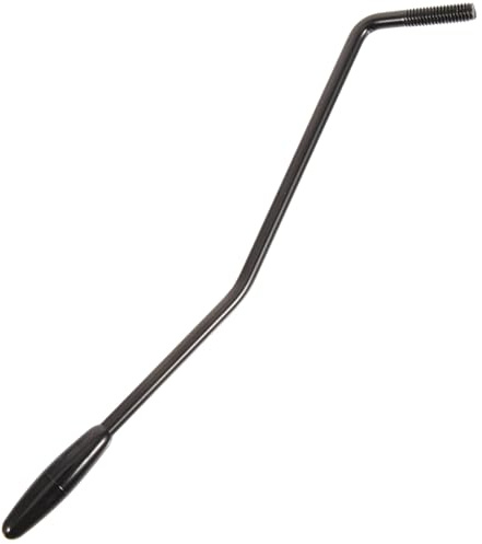 TIKODIDA Barra de Metálica para Guitarra Eléctrica Rosca de 6 MM, Brazo de Trémolo Negro, Accesorio para Puente, Compatible Sistemas de Trémolo, Uso en Práctica Musical