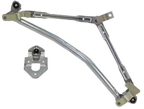BESTPRICE Varilla del limpiaparabrisas Varilla del limpiaparabrisas Soporte del limpiaparabrisas parabrisas Compatible con VW POLO (9N_, 9A_), POLO IV sedán (9A4, 9A2, 9N2, 9A6), POLO IV sedán (9N2)