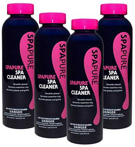 SpaPure Spa Cleaner 16 oz (4 Pack)