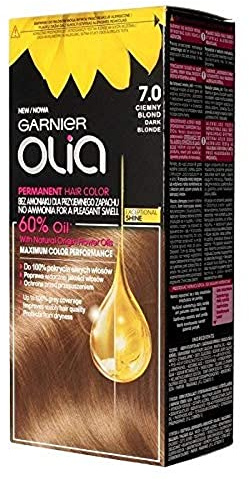 Garnier, Olia Haarfärbemittel 7.0 Dunkelblond, clear