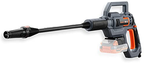 FUXTEC 20V mobiler Akku Hochdruckreiniger 25 Bar FX-E1HDR20 mit Düse, Lanze, Schlauch mit Schmutzfilter für direkten Einsatz in Regentonnen (ohne Akku & Ladegerät)