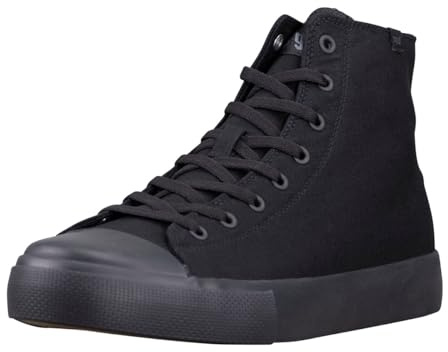Lugz Mens Stagger Hi Sneaker, Black, 11.5 US