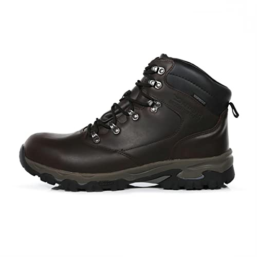 Regatta Mens Tebay Waterproof Leather Walking Boots (7 UK) (Peat)