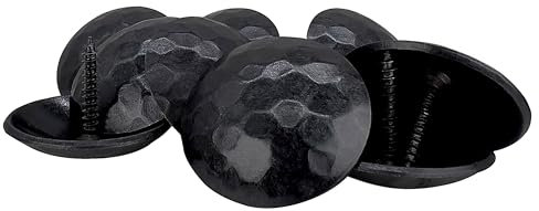 Sidco Supply - Juego de 50 clavos decorativos de hierro de 1.5 pulgadas, tornillos forjados martillados para puerta, muebles de madera, tachuelas de tapicería rústicas, acabado forjado antiguo