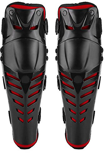 Brustpanzer Motocross, Schwarzes Taktisches Knie, Ein Paar Motorrad-Renn-Motocross-Knieschützer und Schienbeinschoner für Protektoren, Schutzausrüstung für Kinder, Motocross-Kleidung