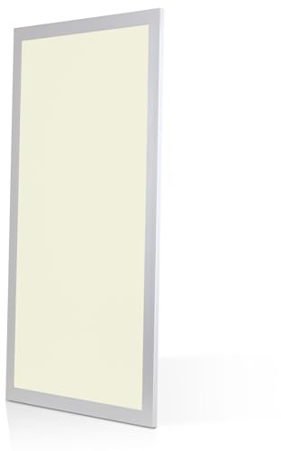 Bright Source 1200x600 LED Panel, Backlit Recessed Ceiling Light, 72W, 6200lm, 120° Beam Angle, IP20, 3000K Warm White, LED Driver Included, Low Glare UGR <19, Flicker Free
