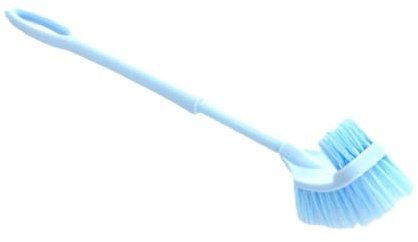 MAGICLULU Spazzolone per Water Testina Flessibile e Impugnatura Allungata per Pulizia Gradi di Ciotole da Bagno Realizzato in Materiale Sintetico Resistente e Duraturo
