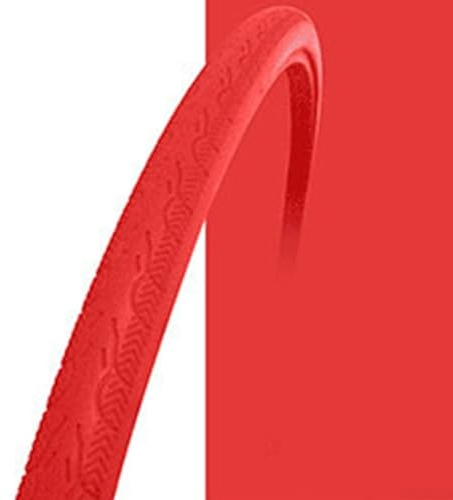 Road Fixed Gear Urban Bike Essential Solid 700x23C Fahrradreifen mit PU-Material (Rot)