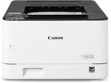 Canon imageCLASS LBP172dw – Monochrome Duplex, Wireless Laser Printer, Single Function, Home Office, Mobile Ready, 1 Year Limited Warranty, 35 PPM, White