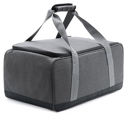 Camping Köksredskap Set Bag, YUYTE Camping Förvaringsväska med Rörliga Skiljeväggar för Campare och Backpackers, för Resor, Picknick, Camping, BBQs