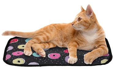 VIASMILE Cuccia per gatti ultra morbida e compatta, 30 x 40 cm, cuscino morbido e lavabile, cuccia per cani, cuscino lavabile per cani di piccola e media taglia, comoda cuccia per il davanzale della