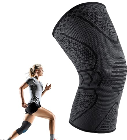 Rodilleras Voleibol Mujer,Férula de rodilla para carreras, protección transpirable antiderrapante compresión voleibol baloncesto fútbol skate lucha niños niñas