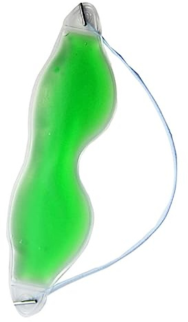 Veemoon Masque Rafraîchissant Yeux en Gel Vert avec Pvc, Soulage sans Laisser de Traces, Après une Journée Chargée