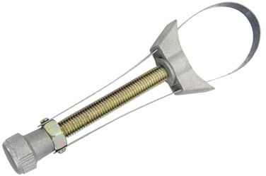 MOOKEENONE Llave de filtro de aceite, herramienta de extracción, correa ajustable de 60 a 120 mm de diámetro para camiones, excavadoras
