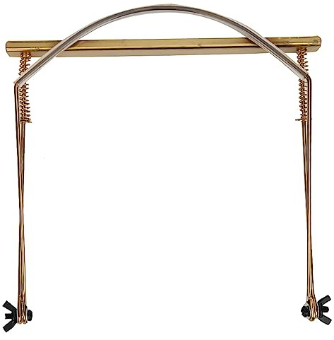 Porte - Harmonica Instrument à Vent 24 Trous, Collier Réglable, Léger; support harmonica ajustable; accessoire harmonica – Maintien Stable, Conception Robuste, Idéal pour Musiciens (24 trous d'or)