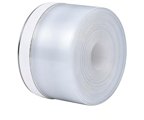 Bande d'étanchéité – Bande de porte en silicone robuste | Bande d'isolation en silicone | Pour la maison, le bureau, l'appartement, la chambre à coucher, le salon | 23 x 12 x 4,5 cm
