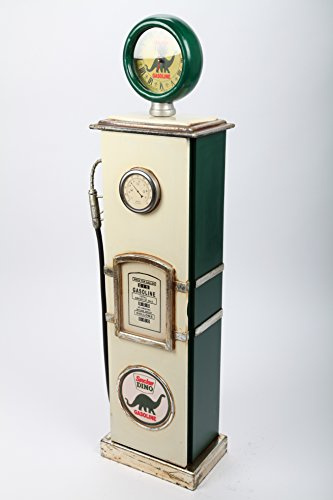 point home Design-Schrank Zapfsäule mit Uhr, Retro, 108cm