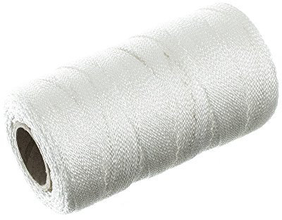 Paracord Planet Braided Nylon Mason Line - Moisture, Oil, Acid, Rot Resistant - Twine String for Marine, Masonry, Crafting, Gardening Uses