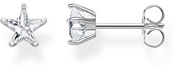 Thomas Sabo Damen Ohrringe Ohrstecker Kleine Sterne 925 Sterling Silber H2079-051-14
