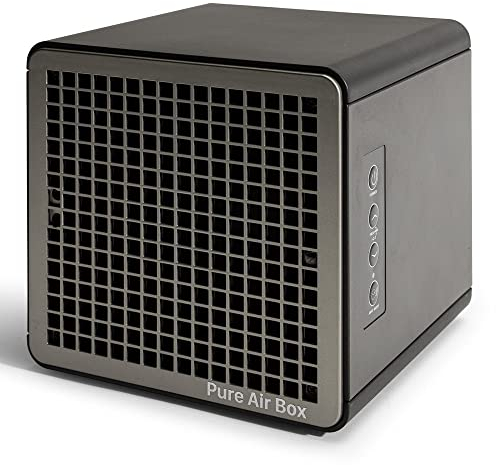 HAVERLAND PUREAIRBOX - Purificador Desinfectador de Aire y Superficies PCO | Eficacia 99,99% | Desinfecta el Aire y Las estancias | Luz UV + Ionizador + OZONO de Baja Concentración | Ultra-Compacto