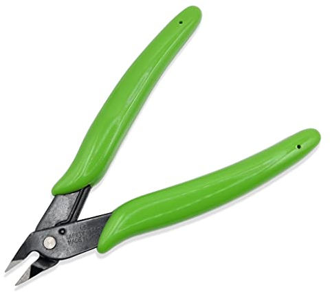 Pipestation® Taglierine laterali, Tagliafilo, Fascette di taglio, Lama affilata forte, Pinze di precisione, Cesoie a filo elettrico, Taglierine per gioielli artigianali, Manico comodo antiscivolo