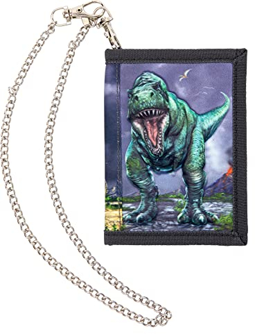 Die Spiegelburg Portmonee mit Kette - T-Rex World (mit 3D-Druck)