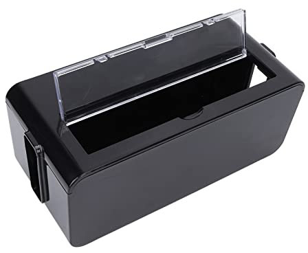 Caja de Gestión de Cables - Caja Organizadora de Cables para Ocultar Tiras de Alimentación, Caja Organizadora de Cables Grande, 15.4 (L) X 4.9 (W) 4.3 (H) (Negro)