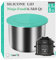 Silicone Lid Fits Ninja Foodi - 8 Quart & 6.5 Quart Inner Pot Cover for Ninja Foodi FD401/FD302/OS401/OS301/OP401/OP302 Best NinjaFoodi Sealing Lid for Pressure Cooker Pot Parts Accessories