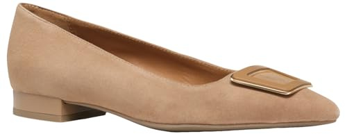 Geox D Charyssa C - Zapatos Planos Tipo Ballet para Mujer, marrón, 36 EU