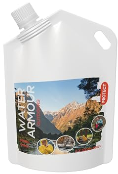 Water Armour Waterproofer Outdoors 500ml Concentrate - Outdoor protection for Tents, Outdoor Gear, Awnings Waterproof (Refills 2 x 2.5L)