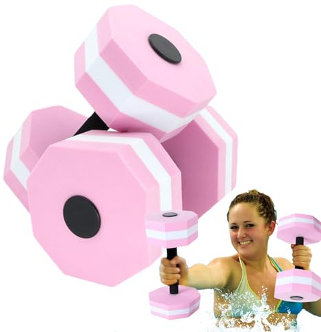 Wasserhanteln für das Pooltraining Rutschfeste Fitnessgeräte 2-teilig