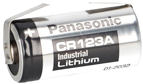 Fotobatterie CR123A Lithium 3V 1400mAh U-Lötfahne - Lithium - 3V - 1400mAh - U-Lötfahne - Leistungsstark - Zuverlässig - Hohe Energiedichte