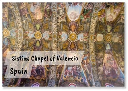 Kühlschrankmagnet Sixtinische Kapelle von Valencia