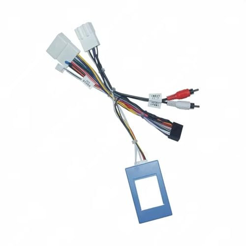 16Pin Car Wiring Harness Adapter Easy Installation Stereo Power Suitable For Vehicle Box Decoders Radio Connector