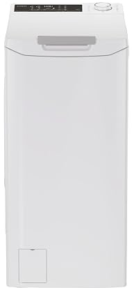 Candy ProWash 500 Lavatrice a Carica dall'Alto, 7 kg, 1200 Giri, Motore Inverter, Classe A, Connessione Wi-Fi, App hOn, Apertura Facilitata, 41 x 60 x 86 cm (LxPxA), Bianca - TCA274TM5-S