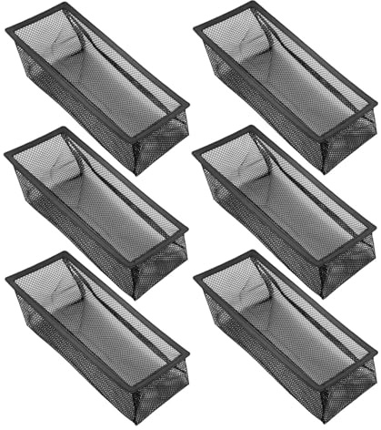 Rejilla de ventilación grande de acero al carbono de 4 x 10 pulgadas con diseño de bolsillo profundo que mejora la circulación del aire mejora las cubiertas reutilizables lavables