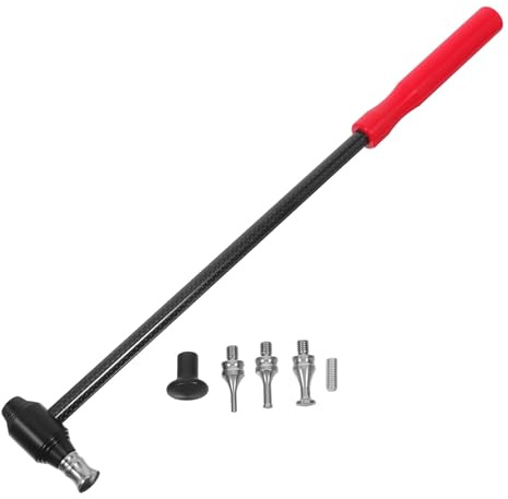 TOYANDONA Kit de Herramientas Reparación Abolladuras Automóviles sin Pintura Martillo para Carrocería Duradero y Fácil de Usar para Eliminar Abolladuras Chapa Metálica de Vehículos