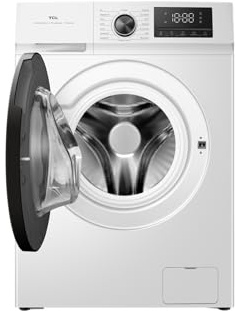 9kg A-10% Class Energy Efficient Front Load Washing Machine with 1400rpm Fast Spin, Smart LED Display, Multi-Program Steam Care, Safety Features-FF0109WA2AMUK
