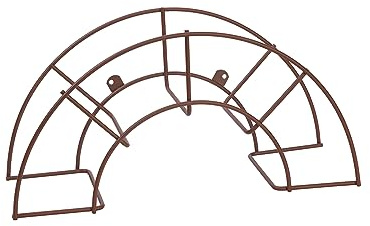 Sauvic 03322 - Soporte Manguera Grande, 46x15x26 cm, Color óxido