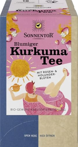 Sonnentor Bio Blumiger Kurkuma Tee (6 x 36 gr)