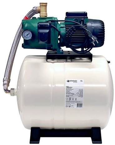 Dab Aquajet 102/60 M - Surpresseur Eau De Pluie Avec Réservoir Gws 60l - Jusqu'à 8m