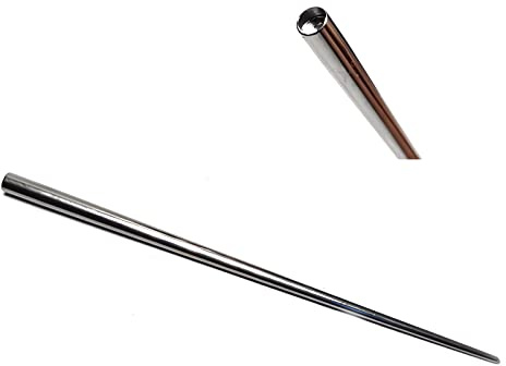 NewkeepsR Dehnungs Kit für Körperpiercings mit Konischen Einsetzstiften aus Edelstahl–Stärken:0,6mm/0,8mm/1,0mm/1,2mm/1,6mm/2,0mm/2,5mm/3,0mm/4,0mm