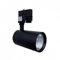 SILAMP - Foco LED sobre riel (30 W, 80 °, compacto trifásico, color negro – blanco cálido 2300 K, 3500 K, color blanco cálido